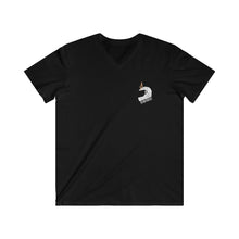 Load image into Gallery viewer, Men's Fitted V-Neck Short Sleeve Tee