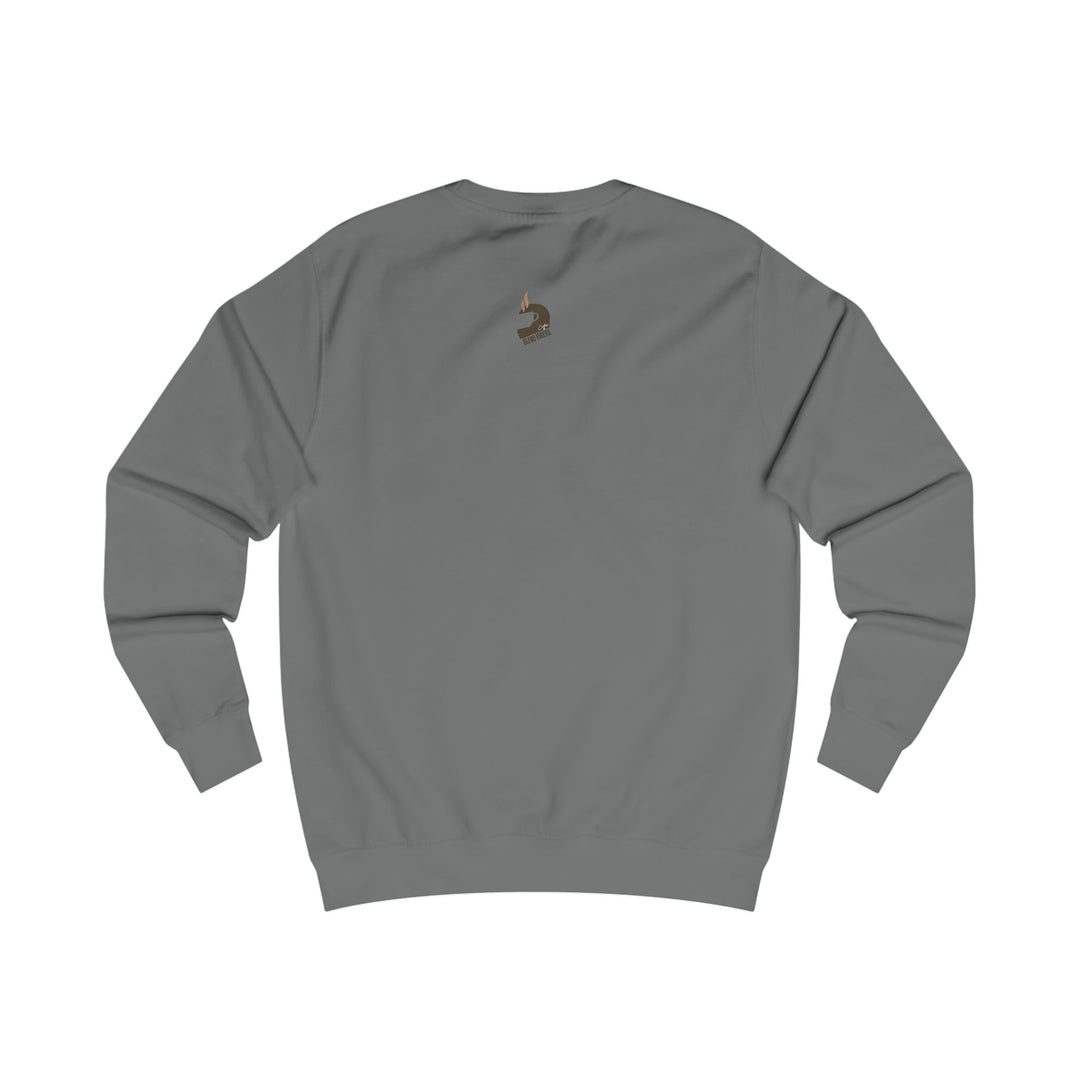 Coffee &amp; Motorcycles Crewneck Sweatshirt — Riding-Ready Coffee Lover Sweatshirt