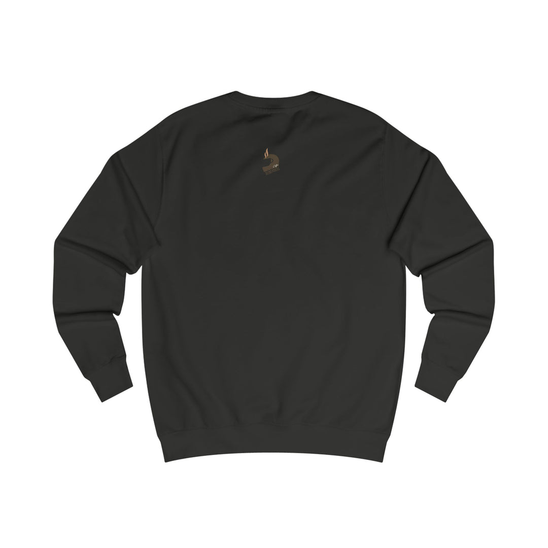 Coffee &amp; Motorcycles Crewneck Sweatshirt — Riding-Ready Coffee Lover Sweatshirt