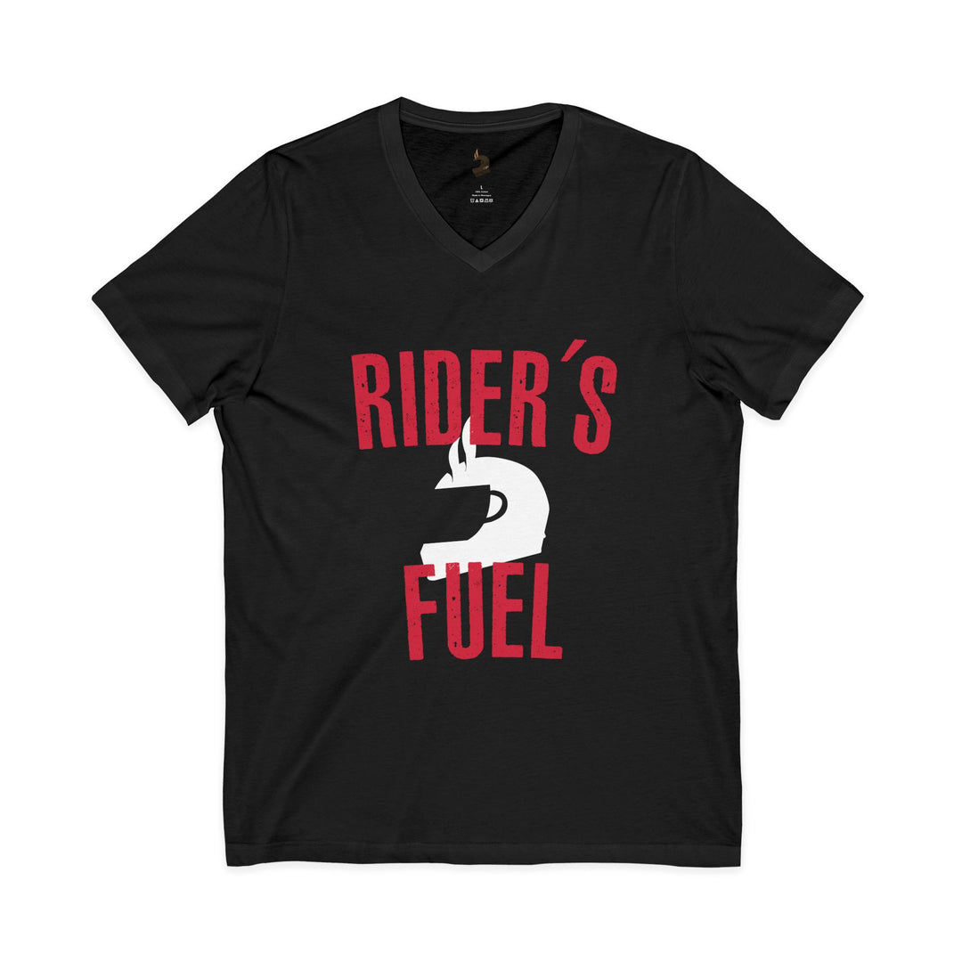 Coffee Is My Fuel Road My Destination V-Neck Tee