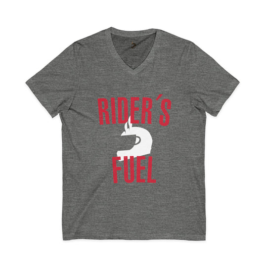 Coffee Is My Fuel Road My Destination V-Neck Tee