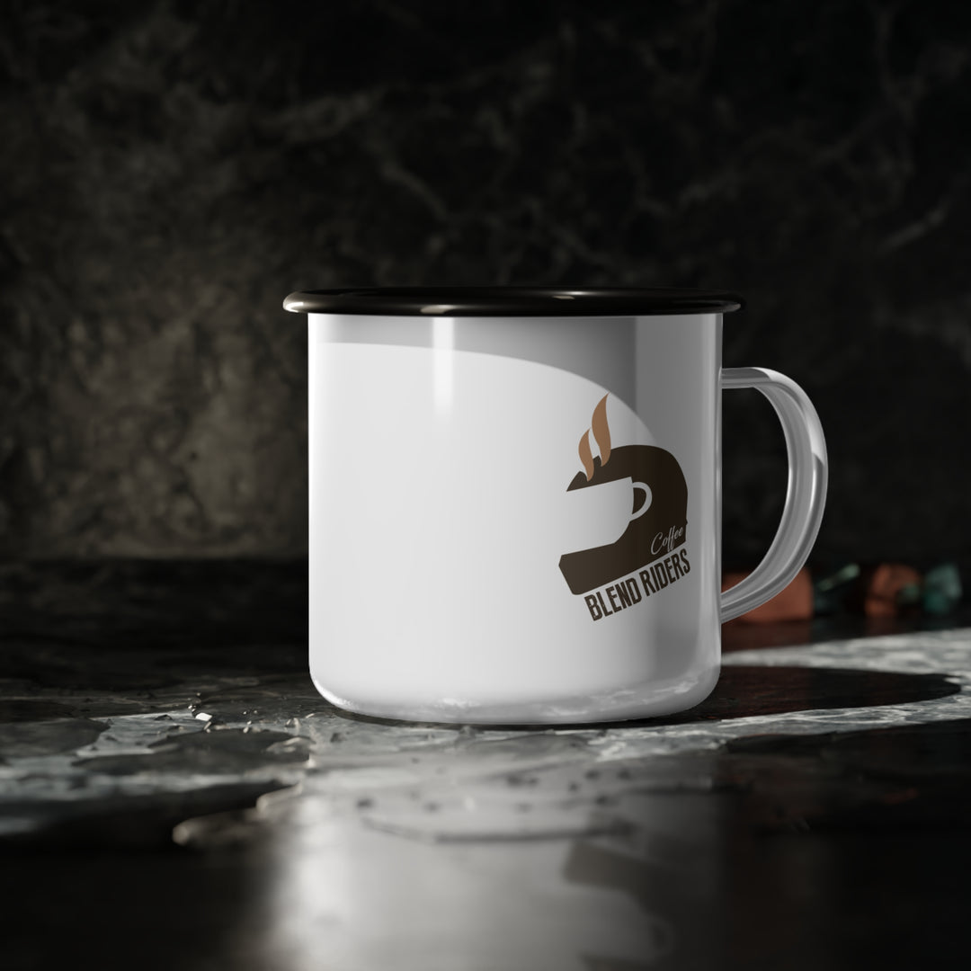 Enamel Camp Cup — Rugged Outdoor Coffee Mug