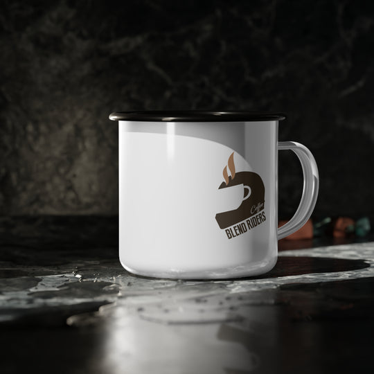 Enamel Camp Cup — Rugged Outdoor Coffee Mug