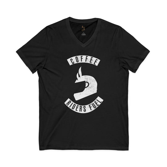 Bold &amp; Coffee Is My Fuel V-Neck Tee