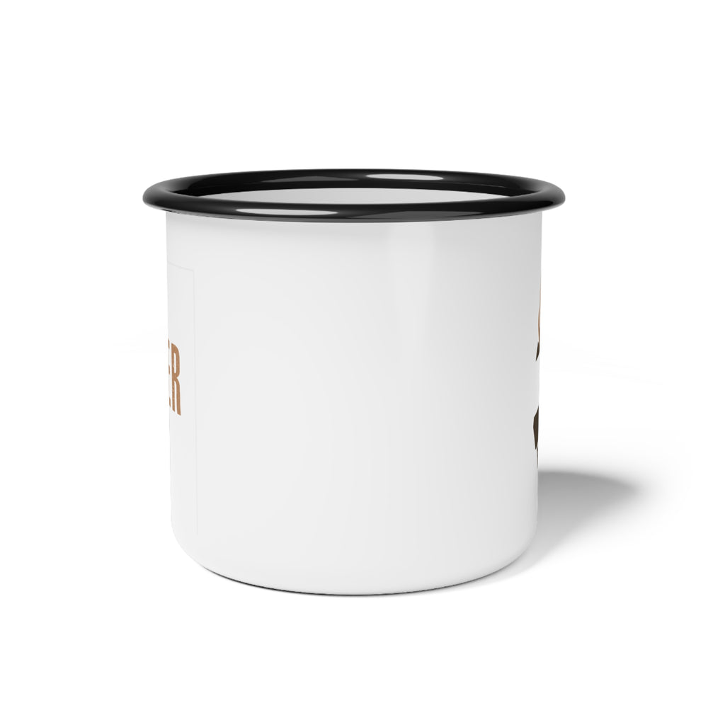 Enamel Camp Cup — Rugged Outdoor Coffee Mug
