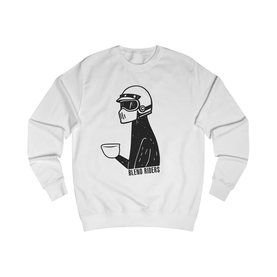 Coffee &amp; Motorcycles Crewneck Sweatshirt — Riding-Ready Coffee Lover Sweatshirt
