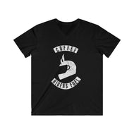 Men's Fitted V-Neck Short Sleeve Tee